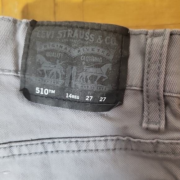 Levi's 510 Gray Woman Size 14 27x27 - Picture 4 of 6